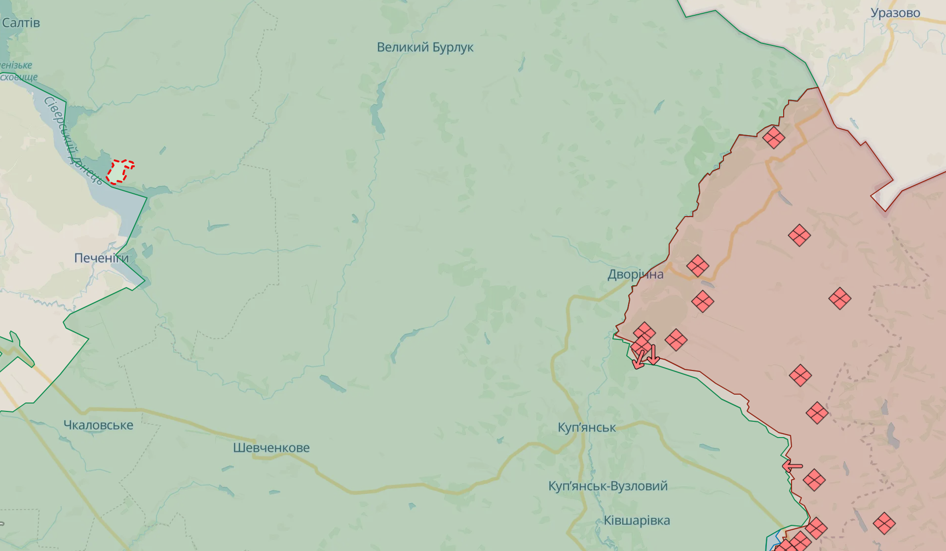 Окупанти вдарили по Харківщині й Донеччині, є руйнування і поранений. Фото