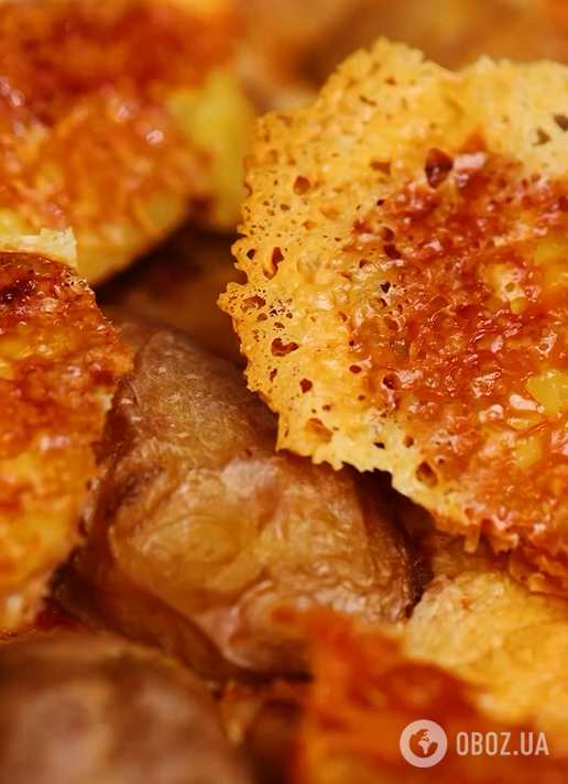 Хрустящий картофель в духовке с пармезаном: идея от Эктора Хименеса-Браво