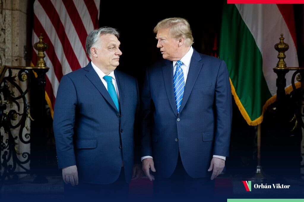 Трамп встретился с пропутинским Орбаном и назвал его "боссом" и "фантастическим лидером"