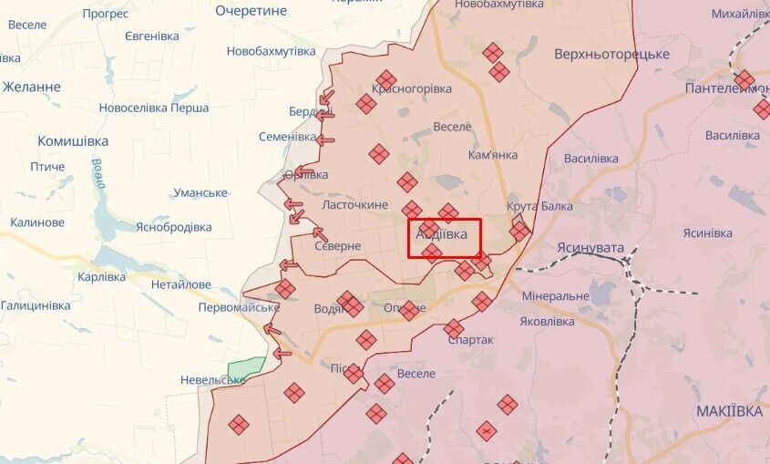 Бои среди руин: штурмовики опубликовали кадры обороны Авдеевки