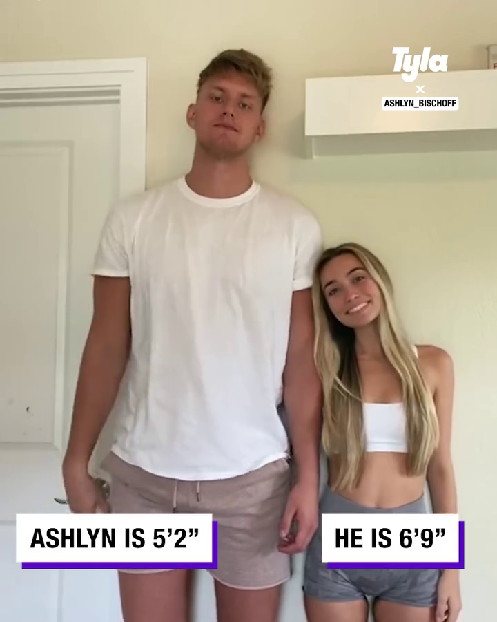 210-см баскетболіст показав, що робить зі своєю 155-см подружкою. Відео зібрало 7.8 млн переглядів