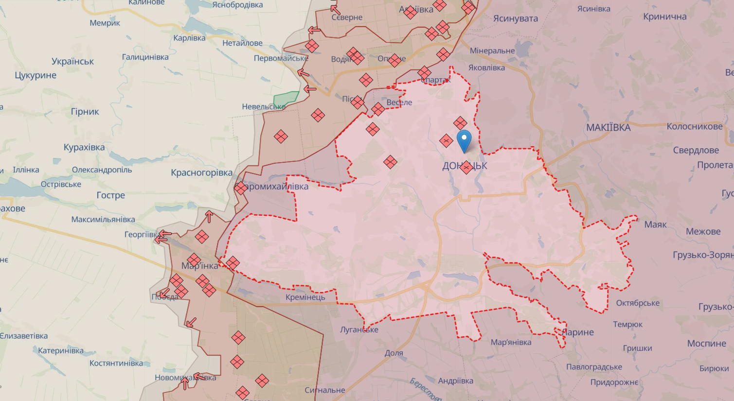 В окупованому Донецьку – дефіцит громадського транспорту: через "мобілізацію" не вистачає водіїв