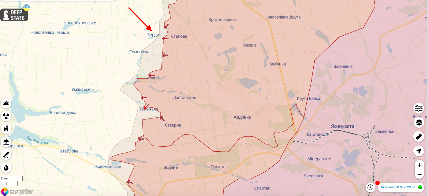 Россияне обстреляли Южное, Северск и Бердичи в Донецкой области: ранены четыре гражданских. Фото