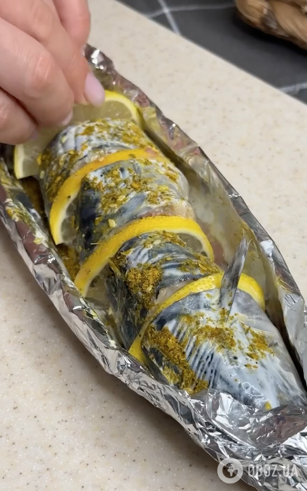 Риба з лимоном