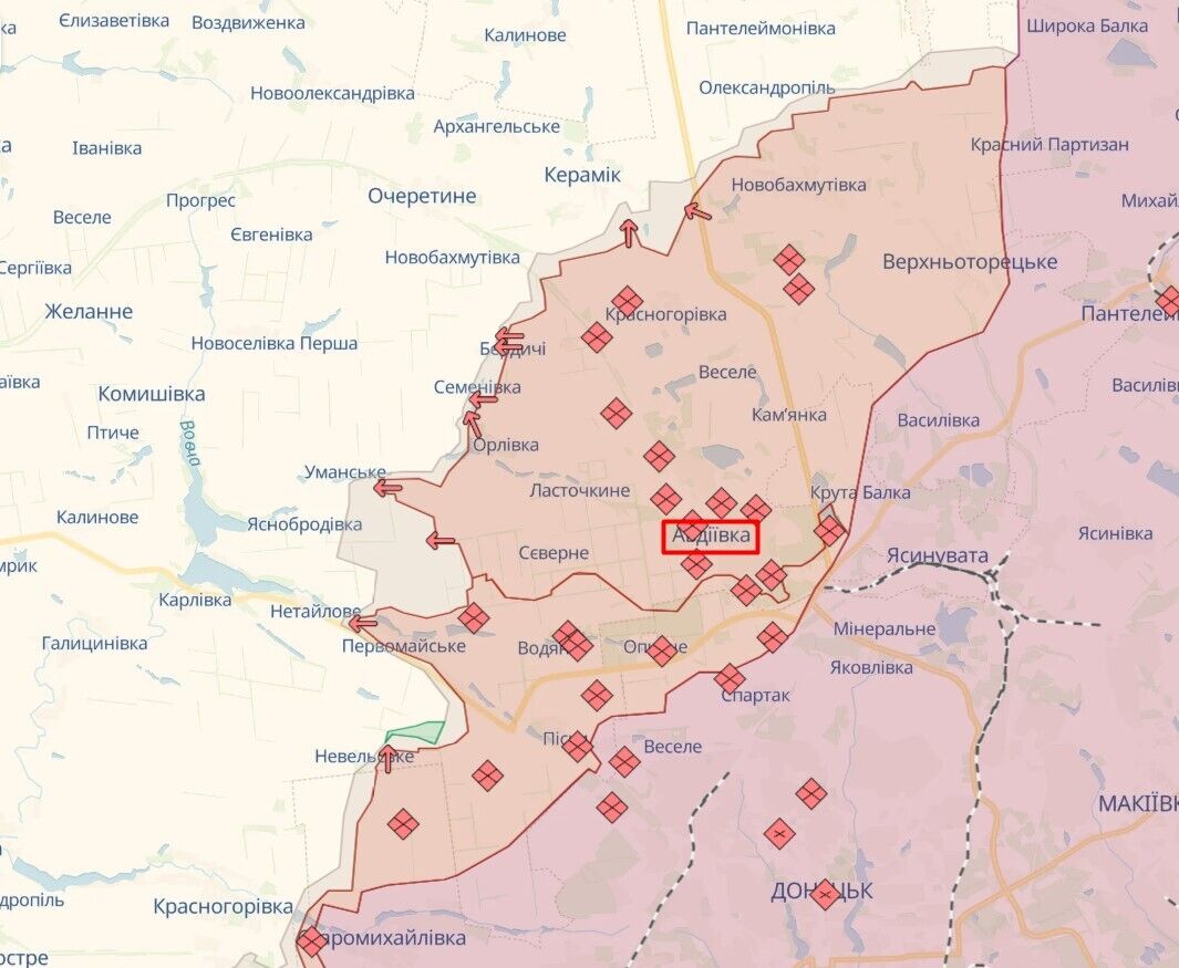 На Авдеевском направлении оккупанта, решившего посидеть на БК, догнала "бавовна". Видео