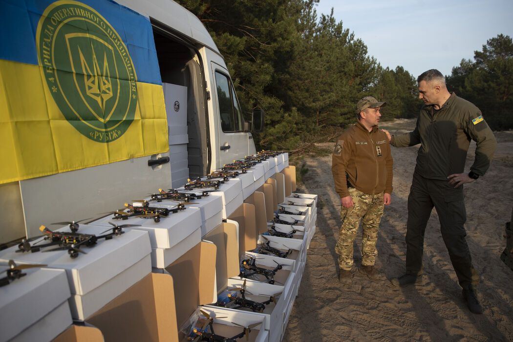 На фронт отправились еще 500 fpv-дронов, приобретенных за средства столицы, – Кличко