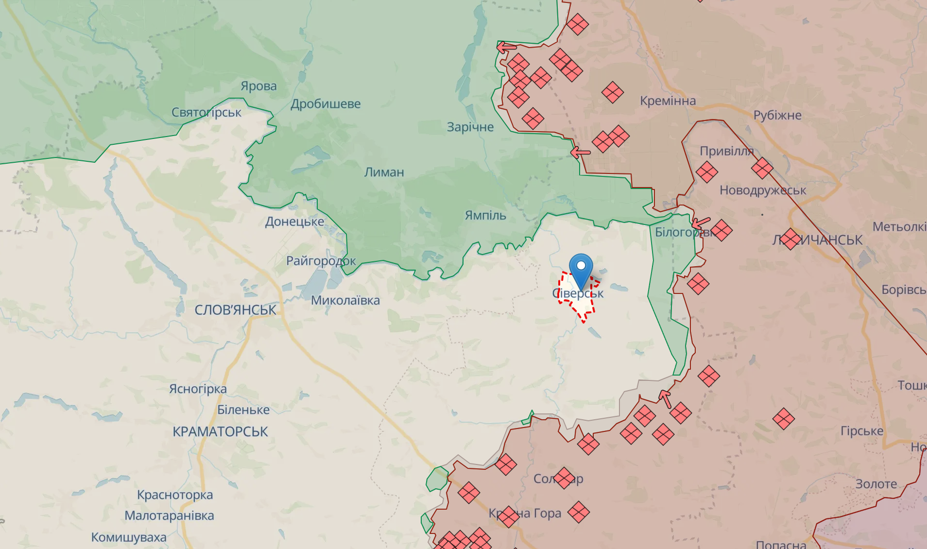 Оккупанты ударили по Северску в Донецкой области, погибли четыре человека