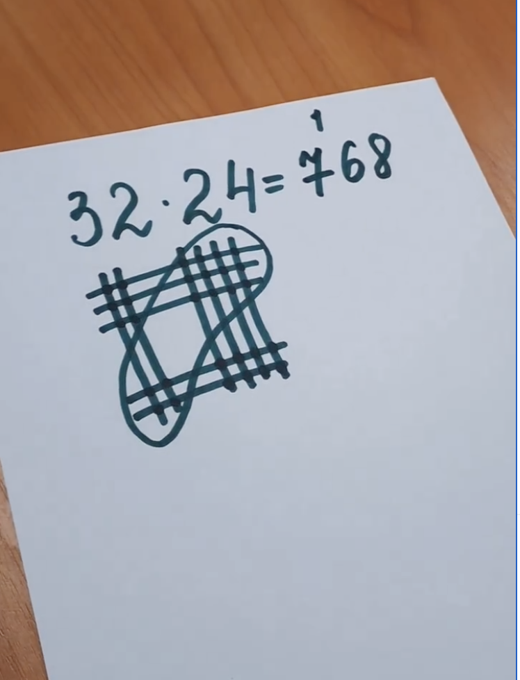 ''В столбик быстрее, но...'' Учительница математики раскрыла китайский способ умножения чисел и восхитила сеть