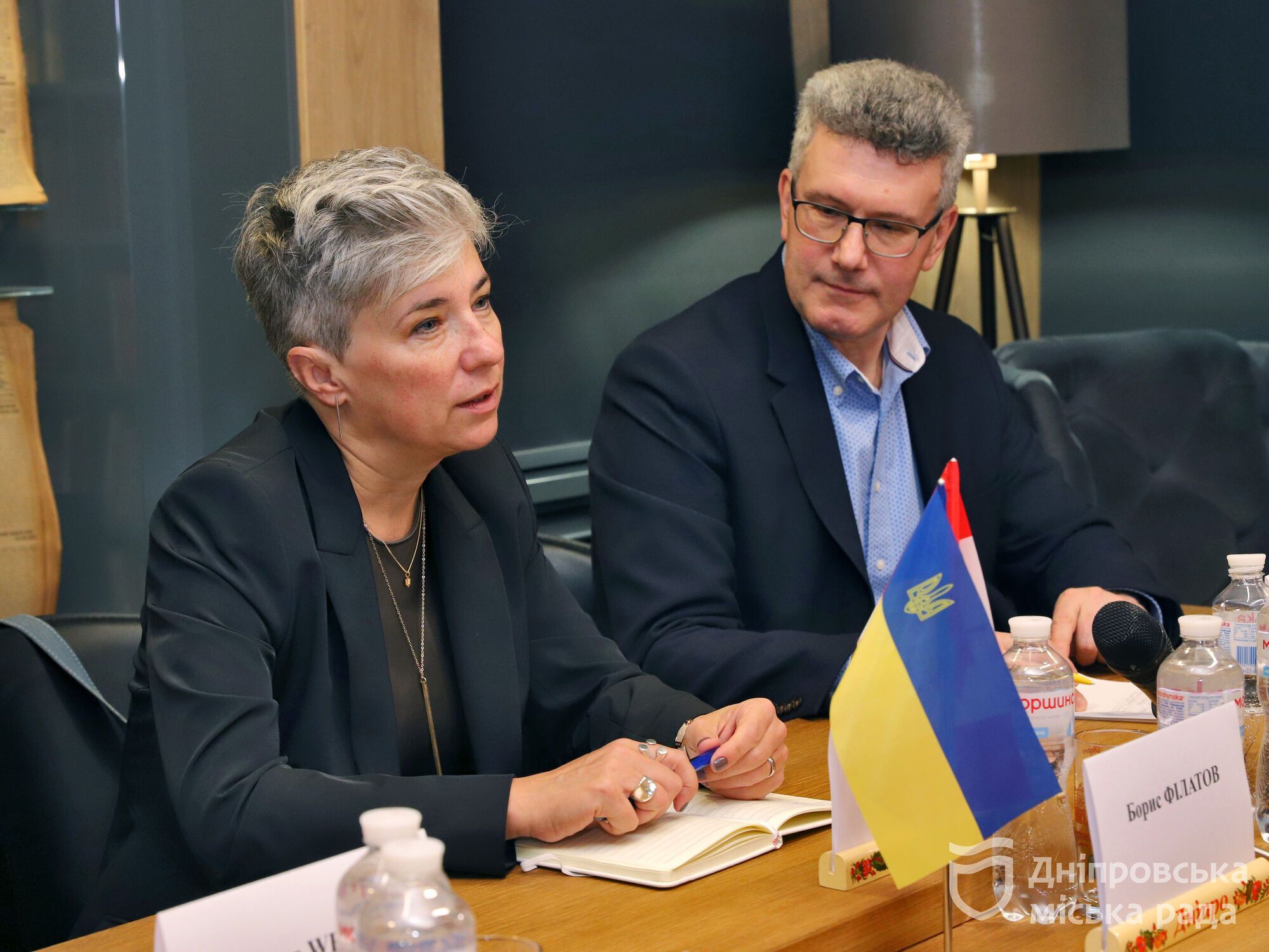 Борис Філатов обговорив з пані послом Канади в Україні Наталкою Цмоць перспективи підтримки Дніпра  