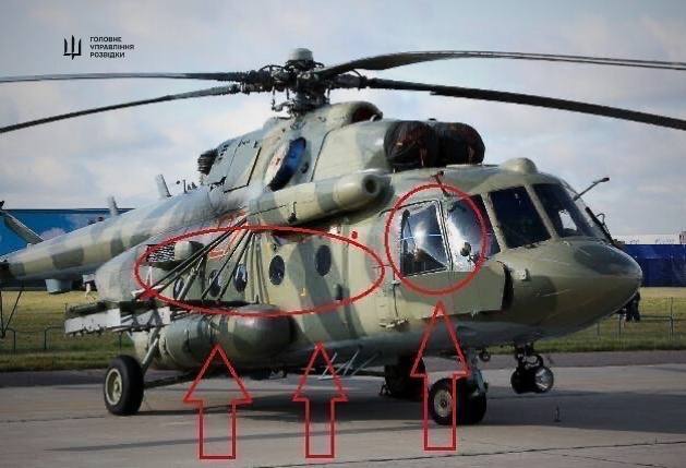 В России уничтожен вертолет Ми-8, его цена может достигать 15 млн долларов – ГУР