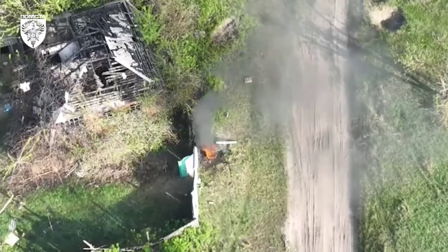 Украинские пограничники уничтожили полевой склад с 82-мм минами на Купянском направлении. Видео
