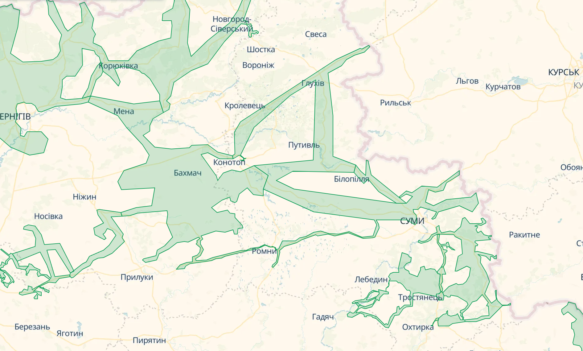 Украинские пограничники вступили в бой с российской ДРГ в Сумской области: появились подробности