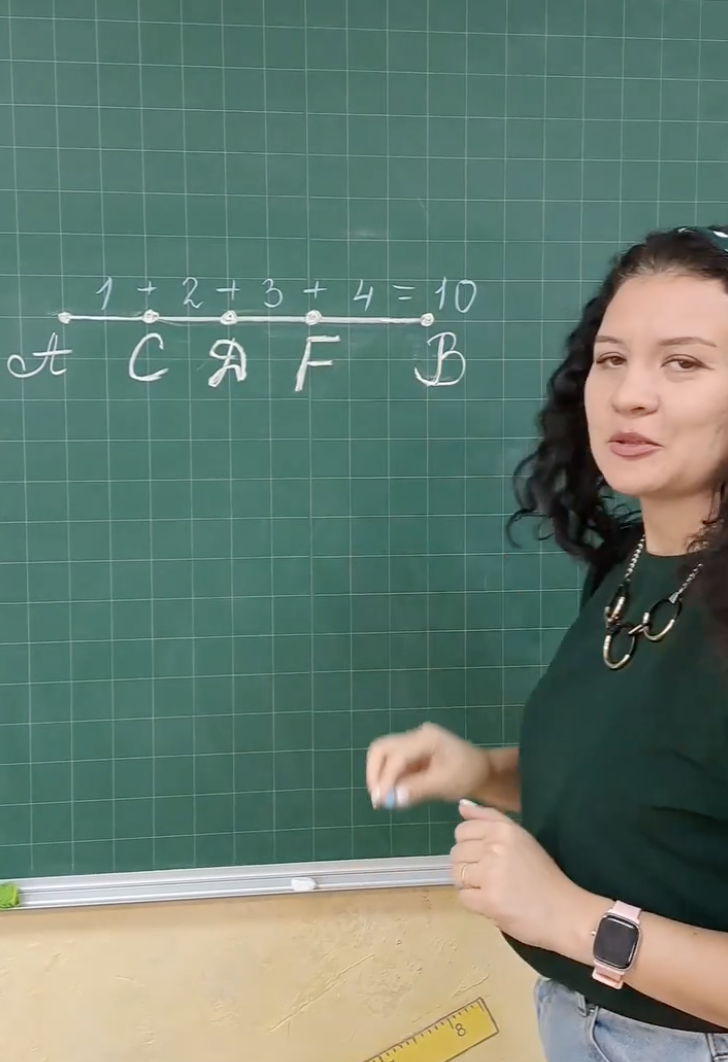 Пятиклассники делают это за три секунды: украинская учительница показала простой способ, как считать отрезки, и поразила сеть