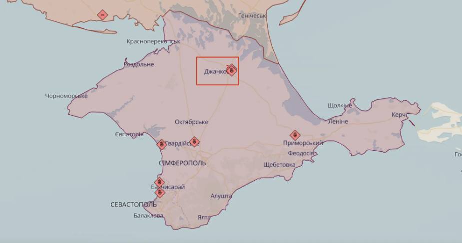 В Крыму ночью слышали взрыв: удар мог быть нанесен по российскому ПВО