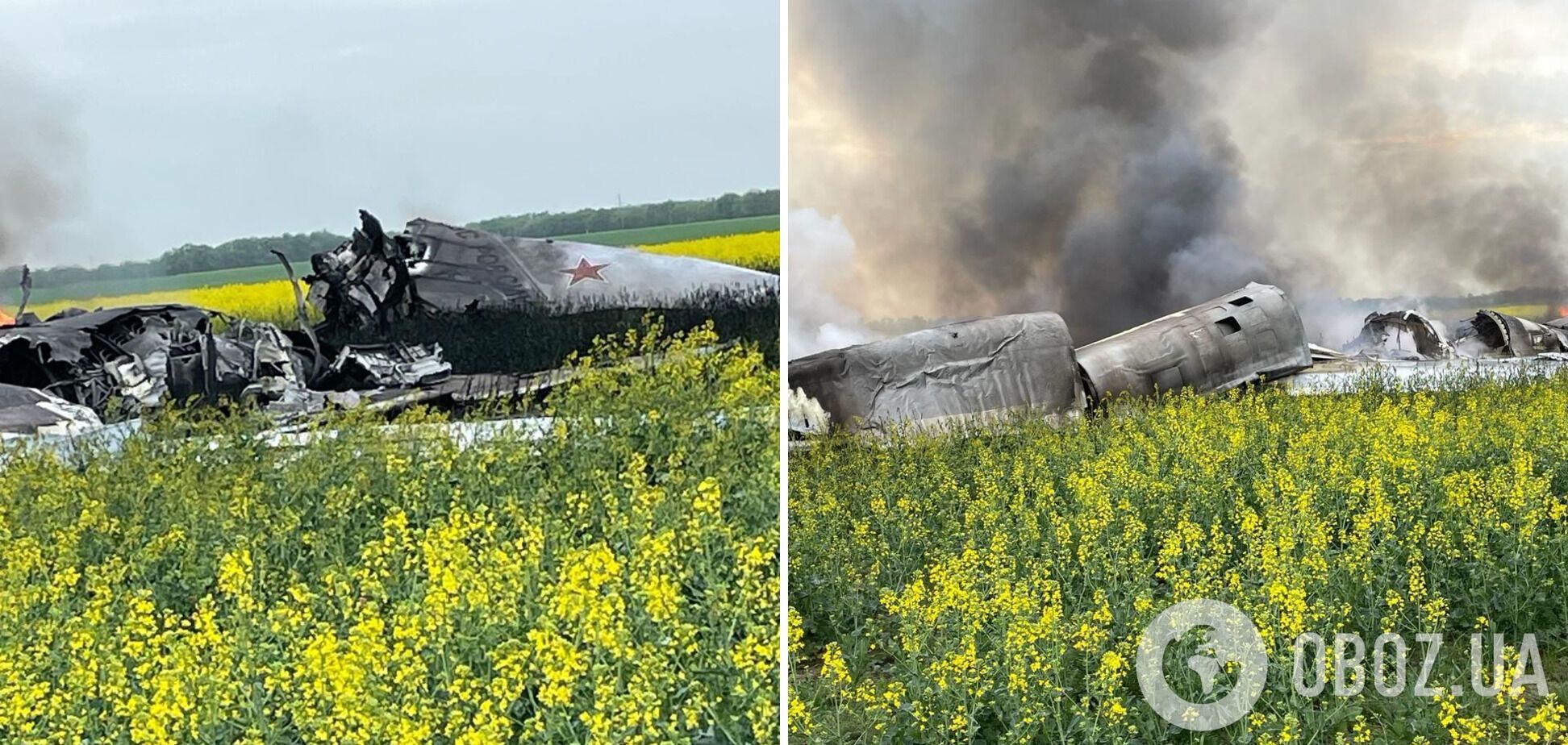 В России упал самолет Ту-22М3, который ночью совершал пуски ракет по Украине: его поразили украинские военные