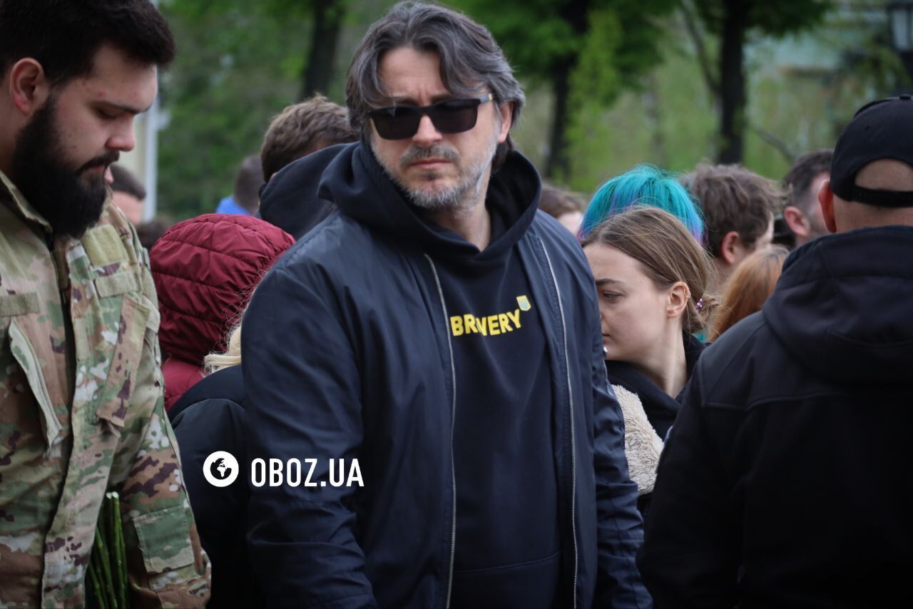 В Киеве простились с активистом и украинским военным Павлом Петриченко. Фото и видео