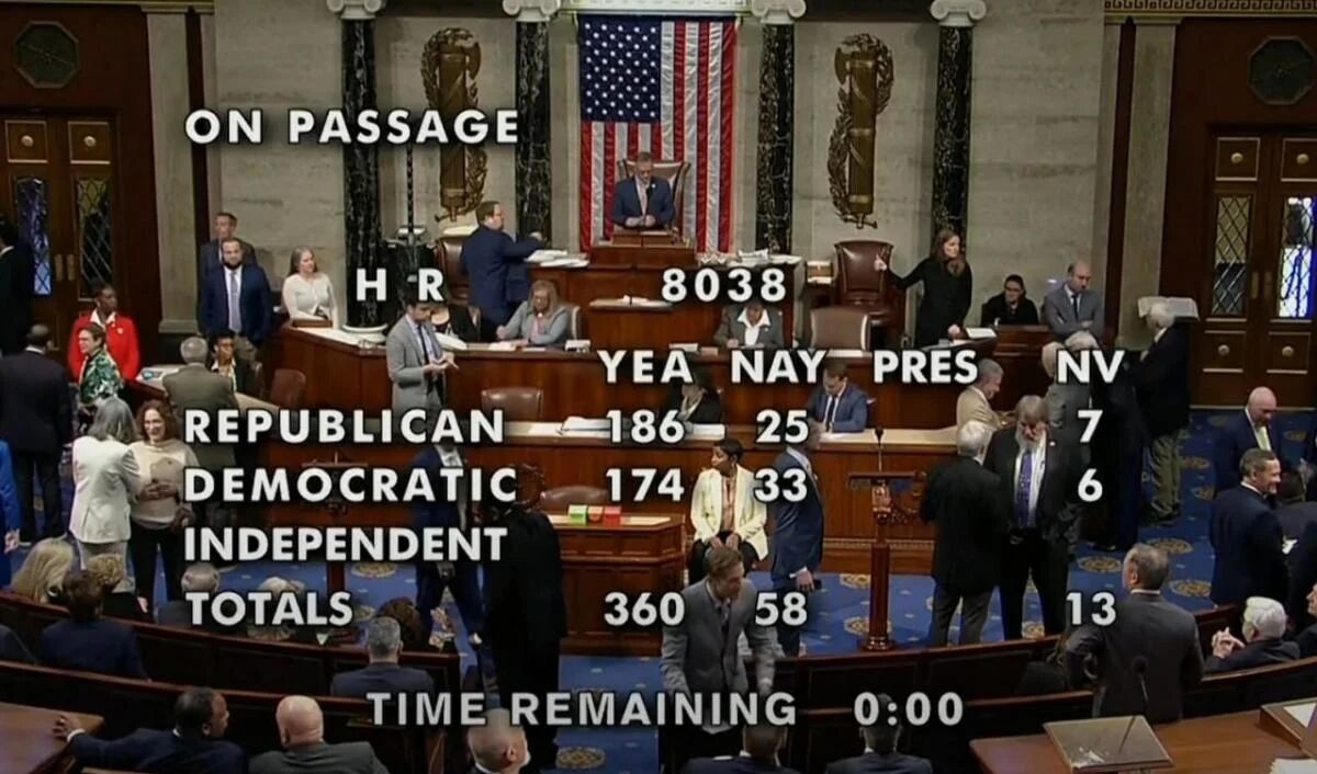 Палата представителей США проголосовала за передачу Украине замороженных активов РФ