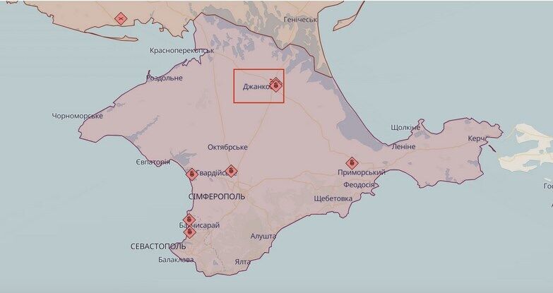 Джанкой карта Крым