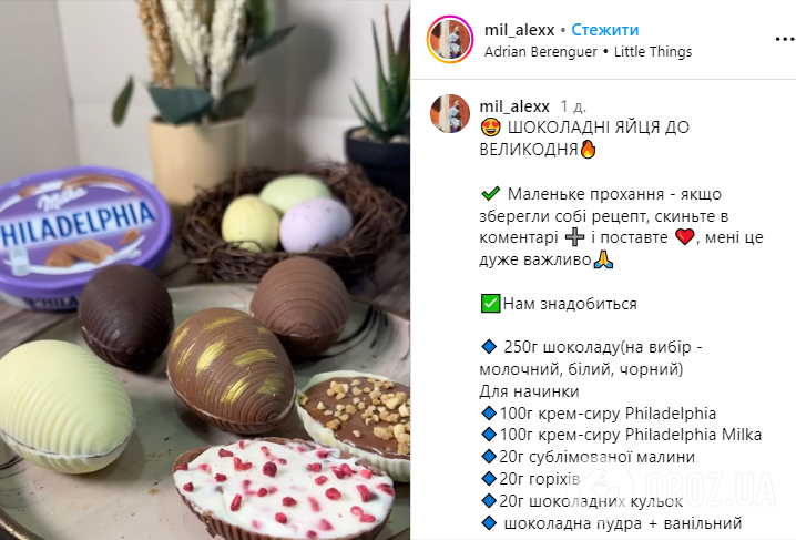 Шоколадные яйца к Пасхе: как удивить родных 