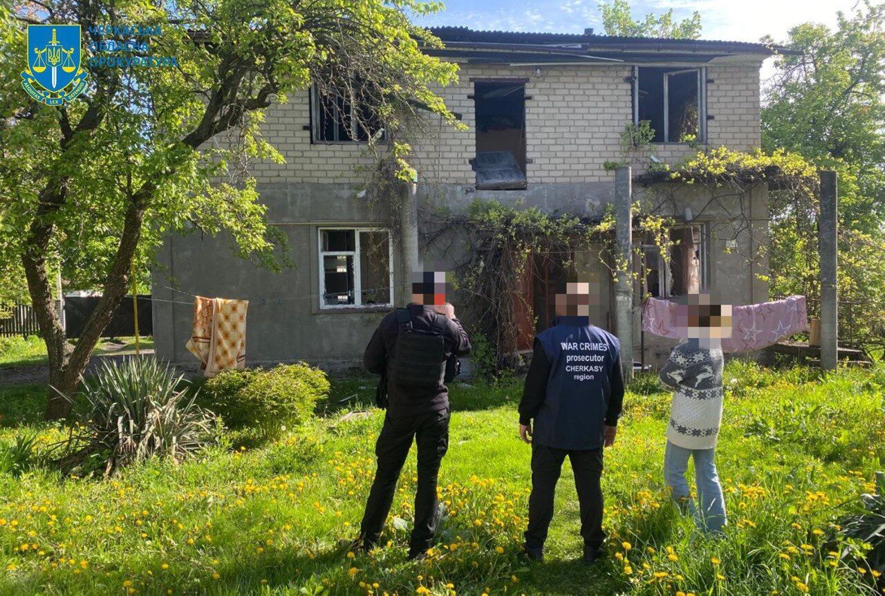 Оккупанты утром атаковали Черкасщину, поврежден объект инфраструктуры: пострадали шесть человек. Фото