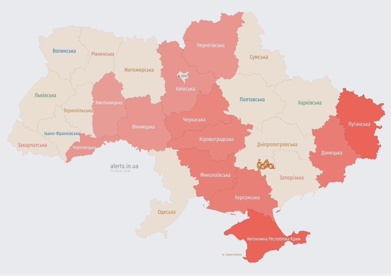 Оккупанты атакуют Украину БПЛА: на Киевщине и в Николаеве прозвучали взрывы