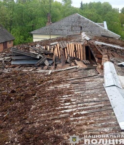 На Чернігівщині внаслідок атаки РФ пошкоджено пожежну частину: фото