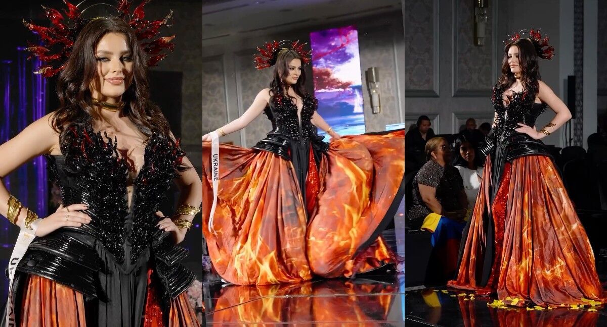 Символічна сукня українки підкорила журі "Miss Eco International-2024" і вивела Ангеліну Усанову в топ-3: який сенс приховує образ