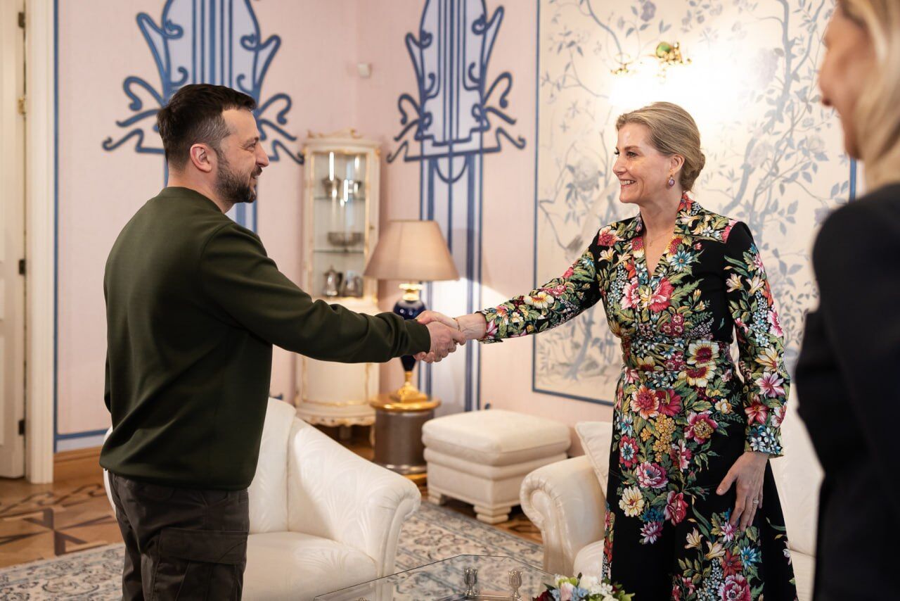 Принцеса Софі в Києві зустрілася з Зеленськими та побачила руїни Ірпіня: це перша королівська особа, яка приїхала до України з 2022 року