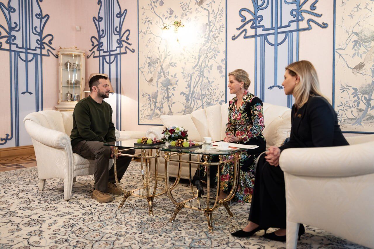 Принцеса Софі в Києві зустрілася з Зеленськими та побачила руїни Ірпіня: це перша королівська особа, яка приїхала до України з 2022 року