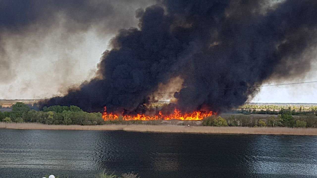 Після повеней у Росії почалися лісові пожежі: полум’я охопило сотні гектарів. Фото і відео   qrxiquikhihdant