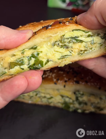 Пирог из слоеного теста с сыром и шпинатом: отличный завтрак за несколько минут