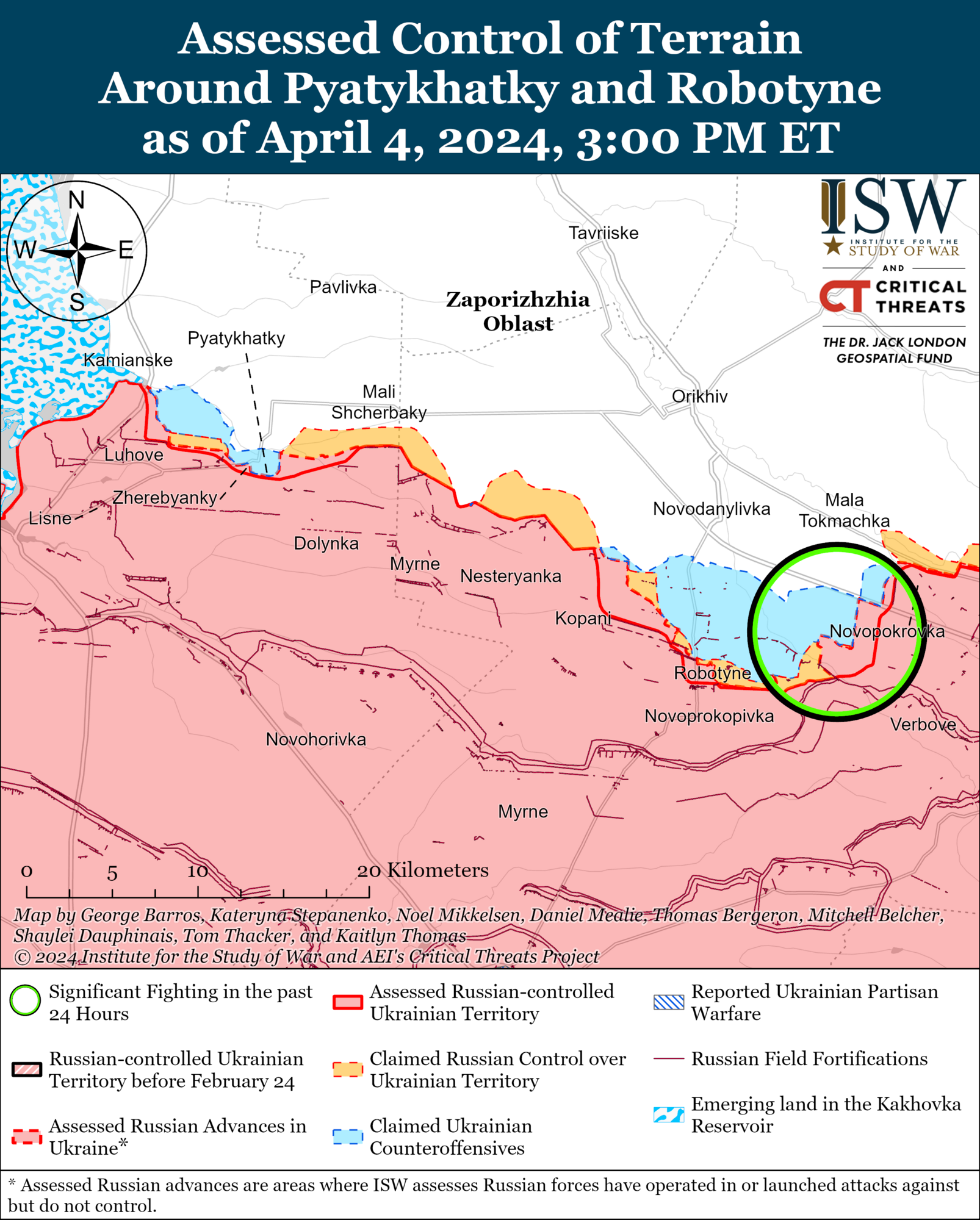 Войска РФ пытаются нарастить темпы наступления на разных направлениях: в ISW оценили ситуацию. Карта