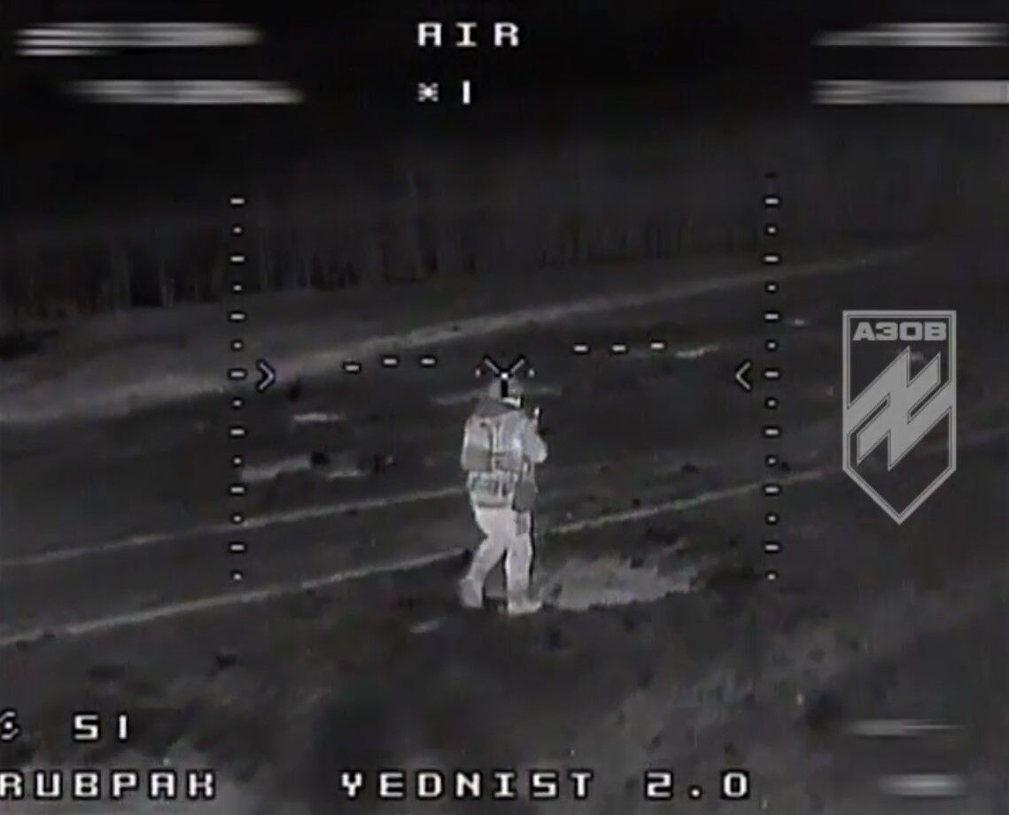 Оккупанты обречены на смерть: появилось видео ночной охоты FPV-дронов на захватчиков возле Тернов