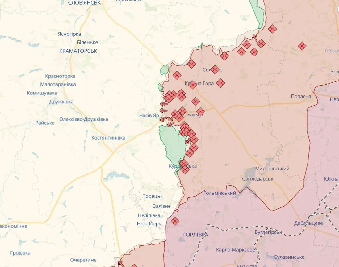 Ворог зосередився на Донбасі: на фронті відбулося 60 бойових зіткнень – Генштаб
