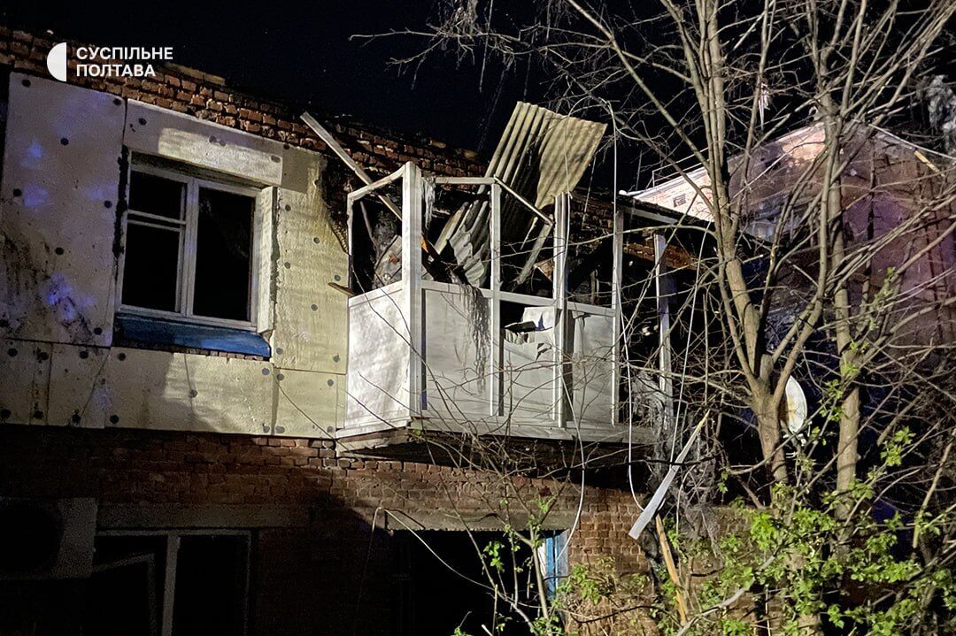 Кількість постраждалих унаслідок удару РФ по Полтавщині зросла до 16. Фото, відео і всі подробиці 