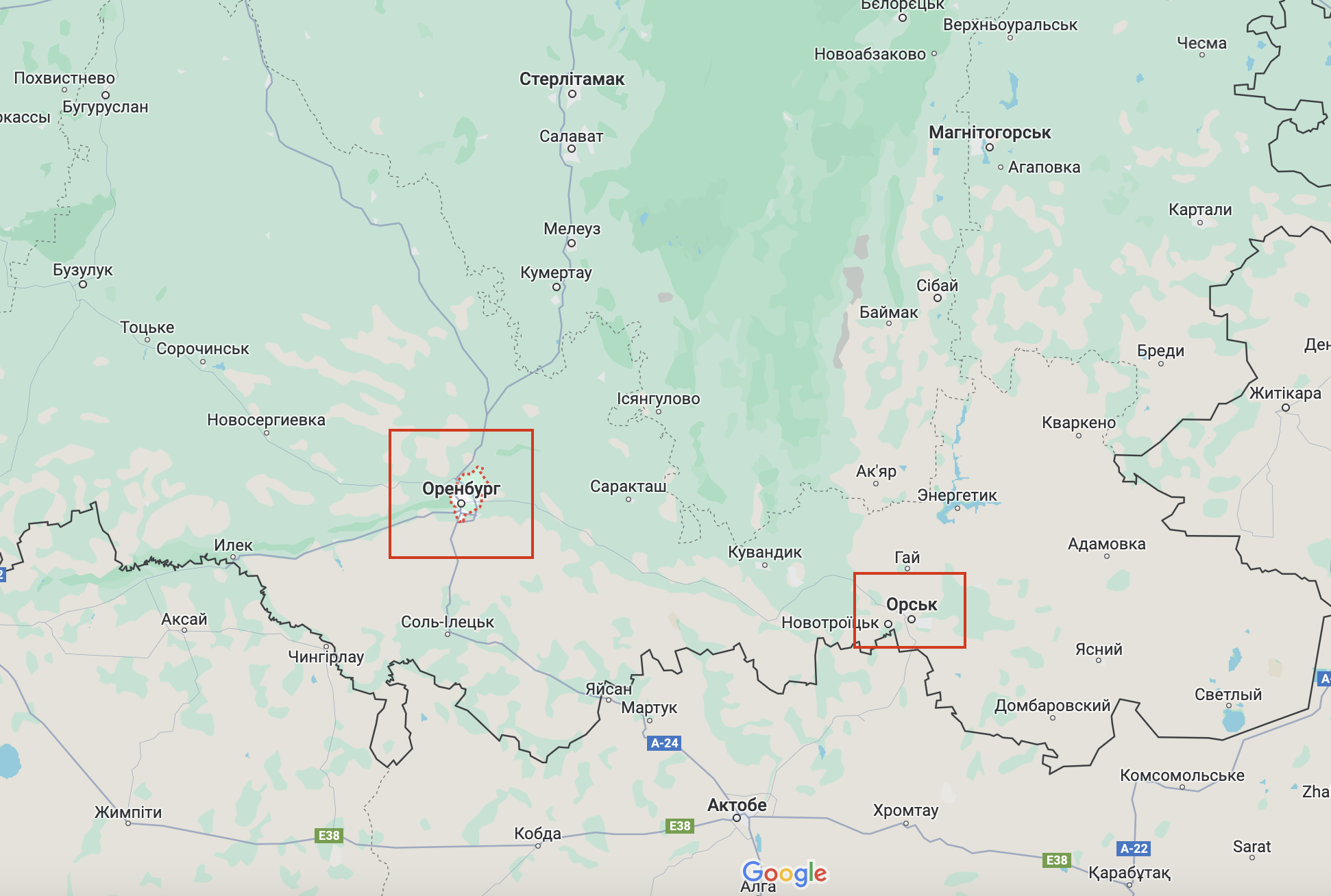 Повінь набирає розмаху: з’явилися супутникові знімки наслідків затоплення в Оренбурзькій області  qkxiqdxiqdeihrant