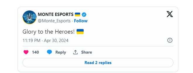 Легіонер російської команди словами "Слава Україні" привітав суперника з перемогою і вибачився за "образу"
