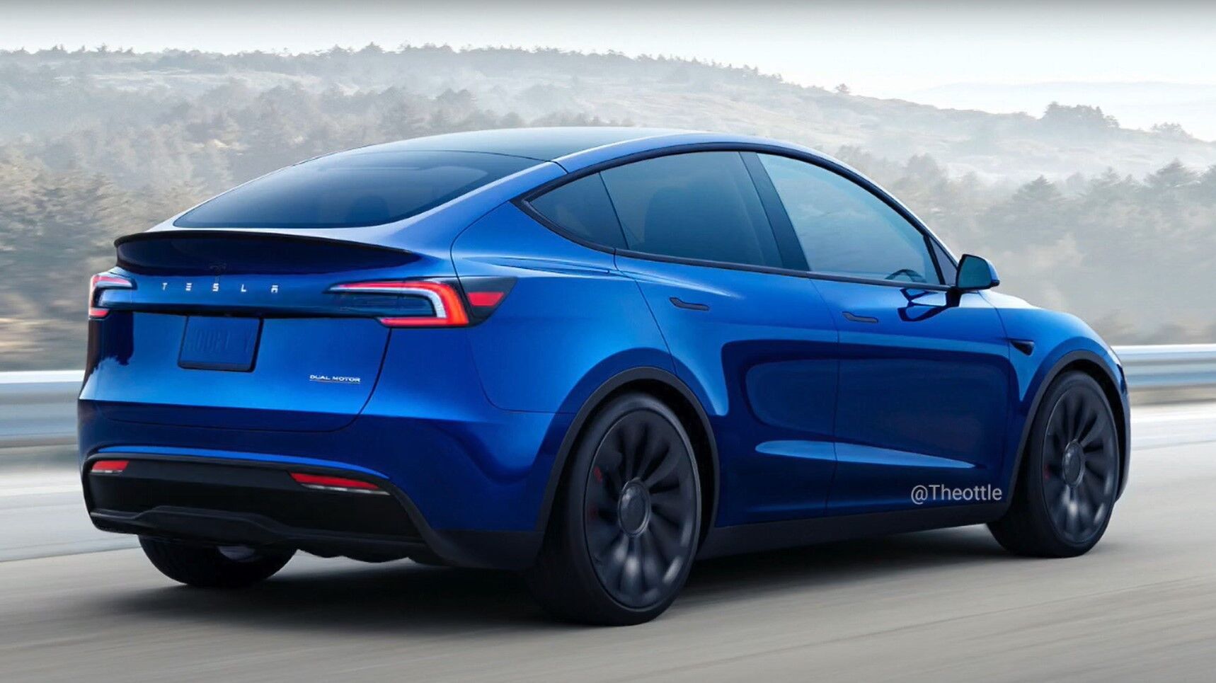 Новый кроссовер Tesla Model Y показали в сети - как выглядит кроссовер  Тесла Модел У | OBOZ.UA