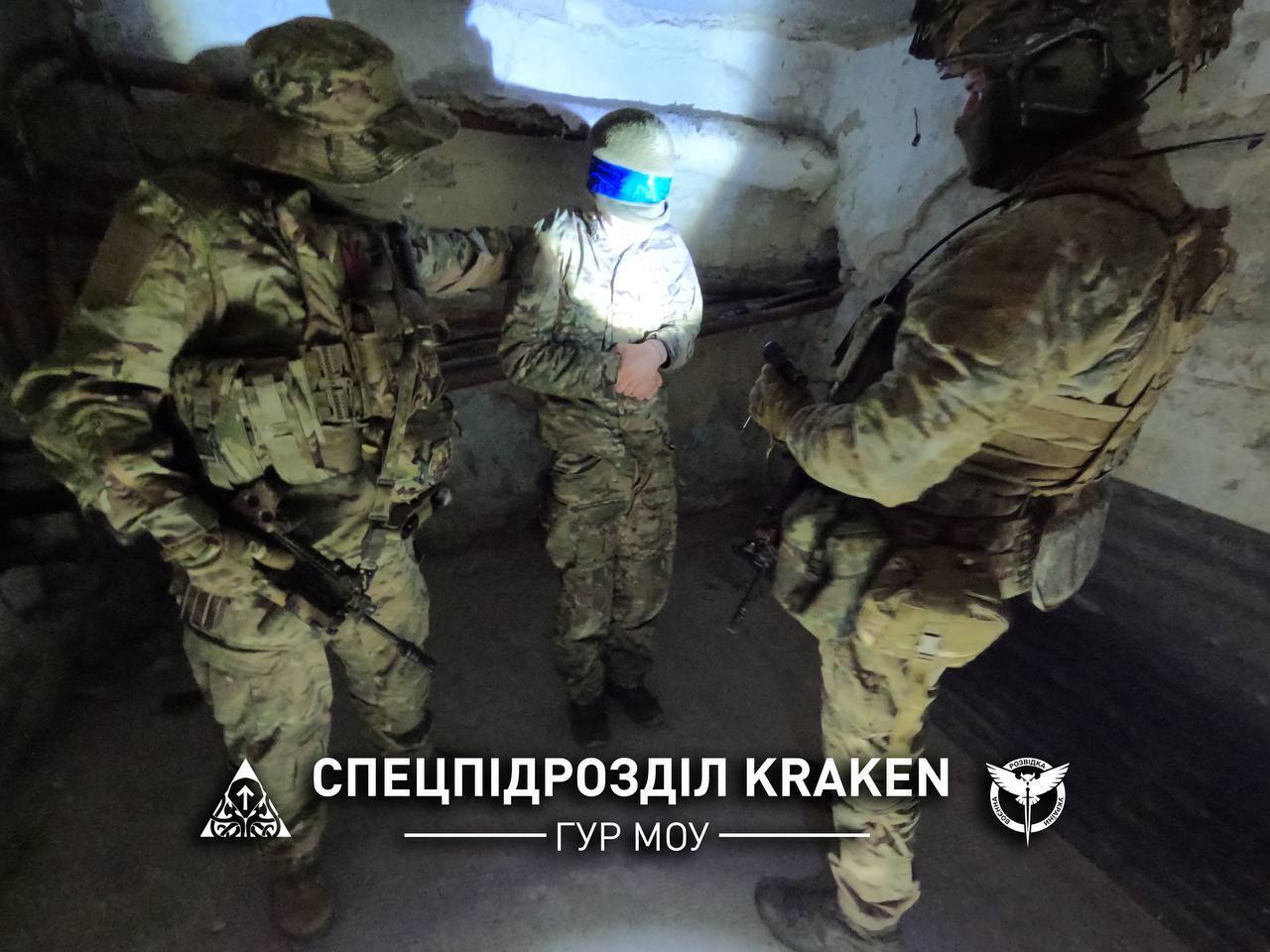 Українські розвідники взяли у полон російського загарбника біля Часового Яру: фото