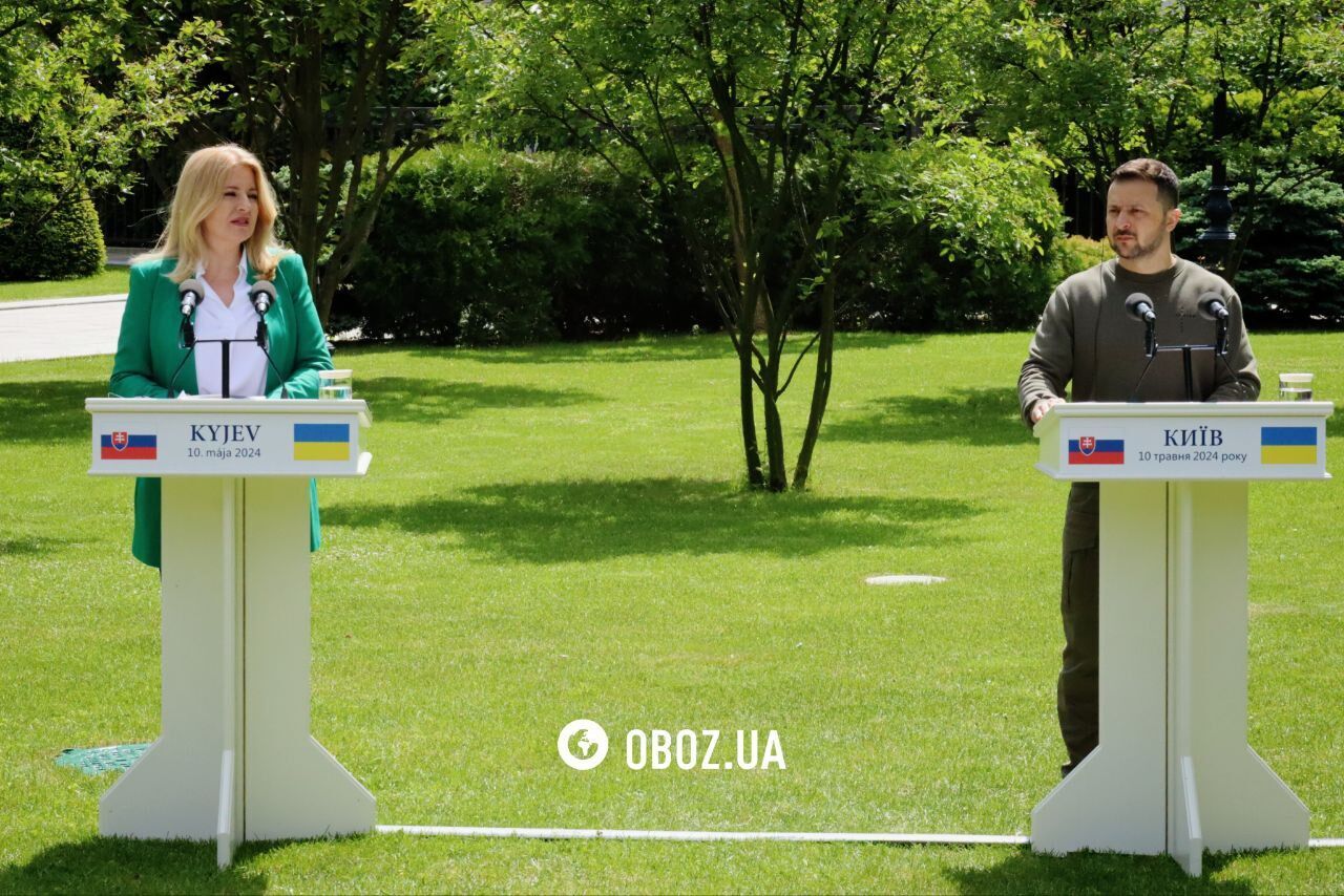 В Украине с визитом побывала президент Словакии: о чем говорили с Зеленским. Все детали, фото, видео