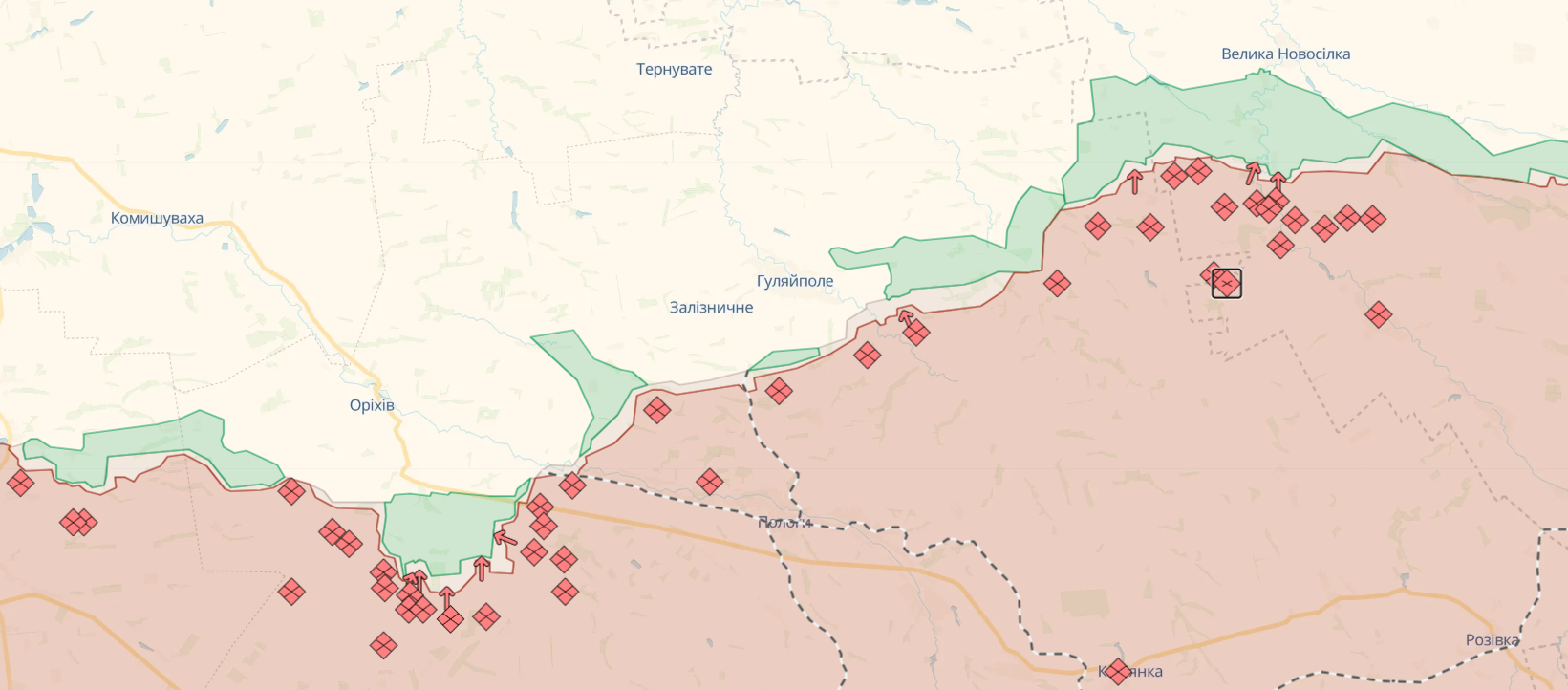 ЗСУ відбили десятки атак на Авдіївському та Бахмутському напрямках: у Генштабі розповіли про ситуацію. Карта