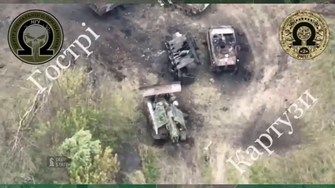 ЗСУ покарали окупантів, які хотіли евакуювати підбиті БМП на Харківщині. Відео 