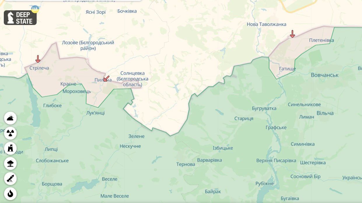 Лінію оборони не було прорвано: яка ситуація на Харківщині зараз і на яких ділянках наступає ворог. Карта