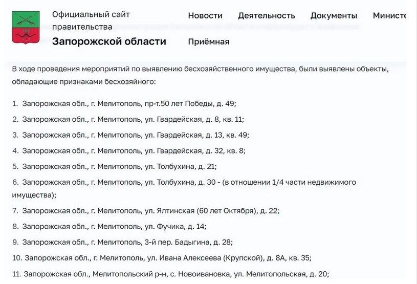 "Все для росіян": гауляйтери відбирають житло не тільки у українців, які виїхали з окупації, а й у сімей "визволителів"