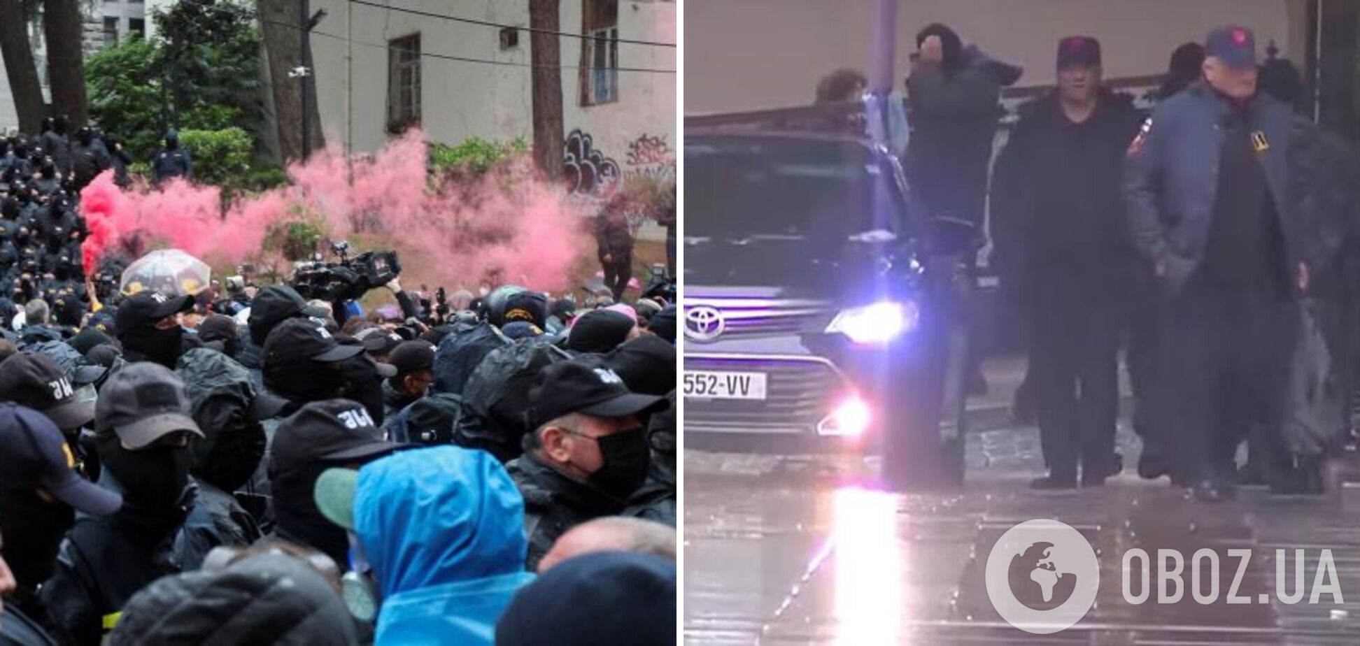 В Грузии начали разгон митинга против закона об "иноагентах", правоохранители применили силу. Фото и видео