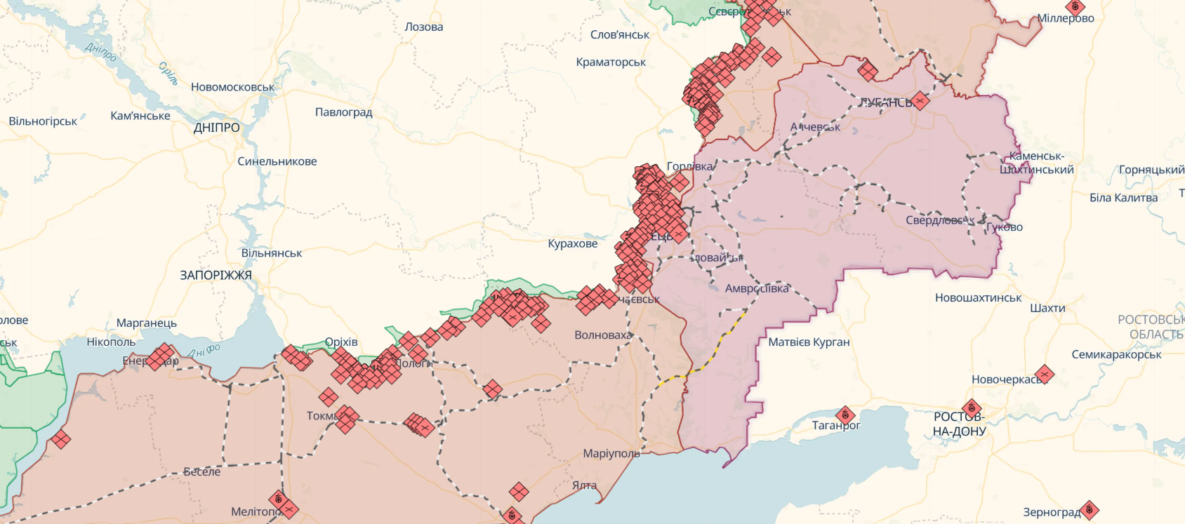 Армія РФ атакує на всіх напрямках, ЗСУ завдають вогневого ураження по ворогу: близько 140 бойових зіткнень – Генштаб