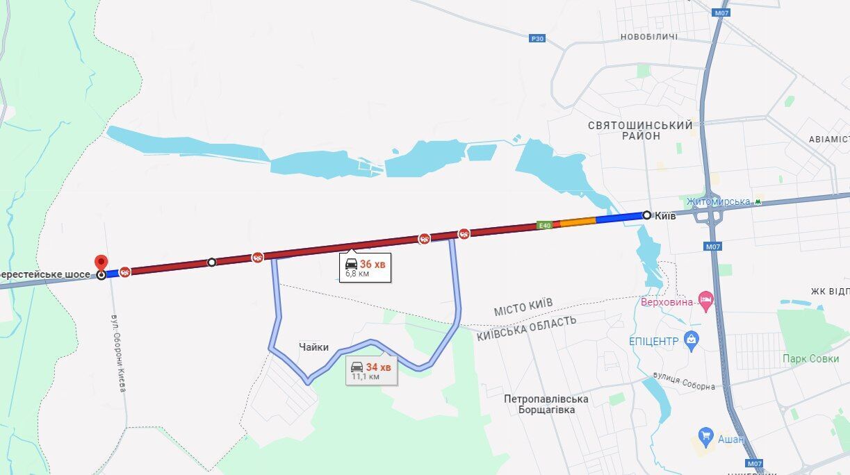 На виїзді з Києва трапилась смертельна ДТП: утворився затор на 7 км. Фото і відео queiqxeidzkiukant
