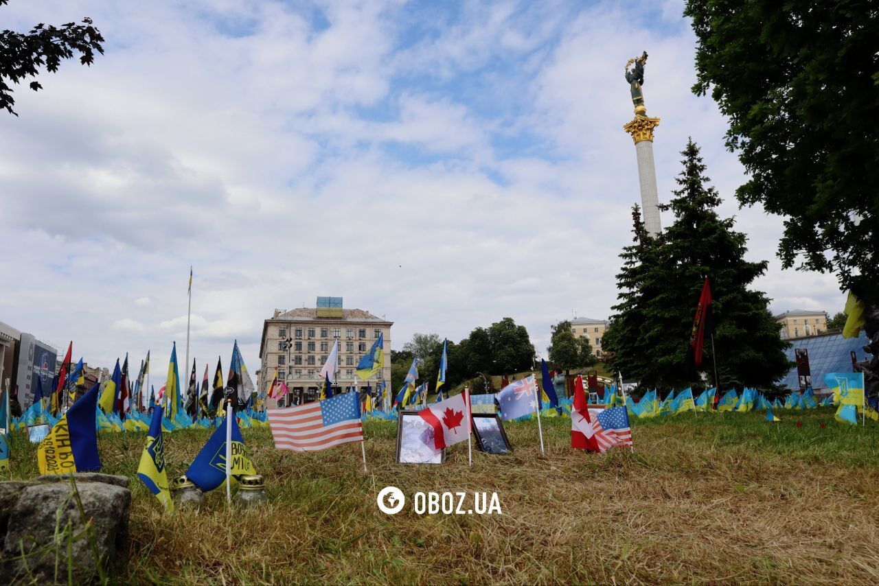 Убрали траву и мусор: в Киеве провели толоку у народного Мемориала памяти украинских воинов. Фото и видео