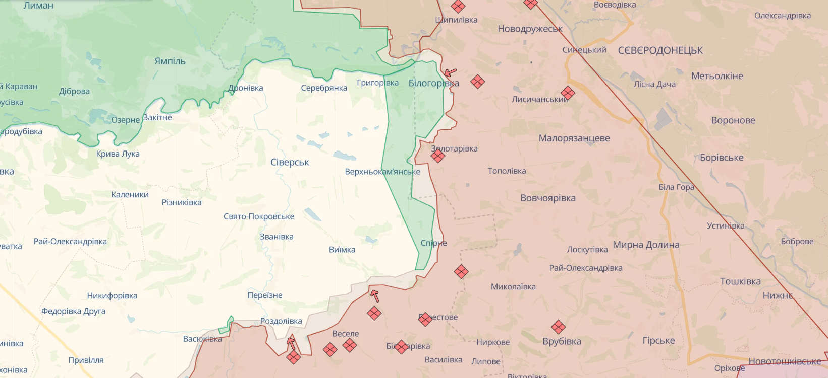ЗСУ змінили позиції в районі Лук’янців на Харківщині заради збереження життя військових: у Генштабі розповіли про ситуацію. Карта 