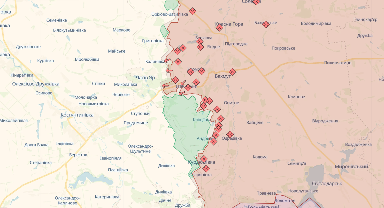 ЗСУ змінили позиції в районі Лук’янців на Харківщині заради збереження життя військових: у Генштабі розповіли про ситуацію. Карта 